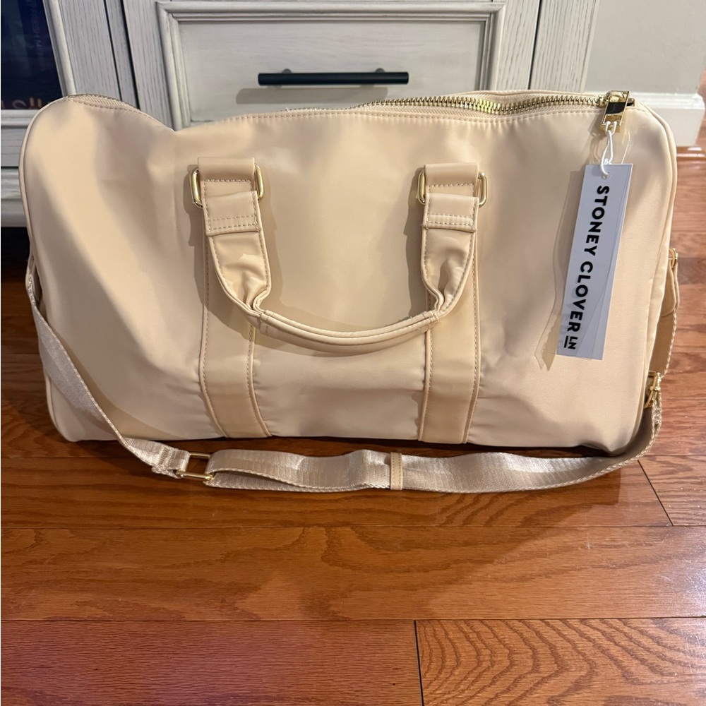 NWT Stoney Clover Lane Sand Mini Duffle